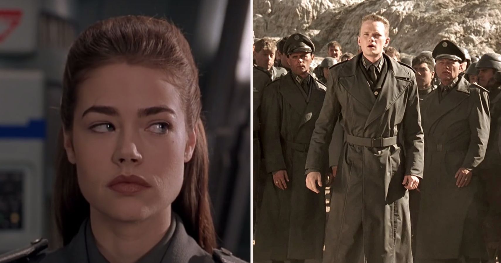 darrell keller recommends shower scene in starship troopers pic