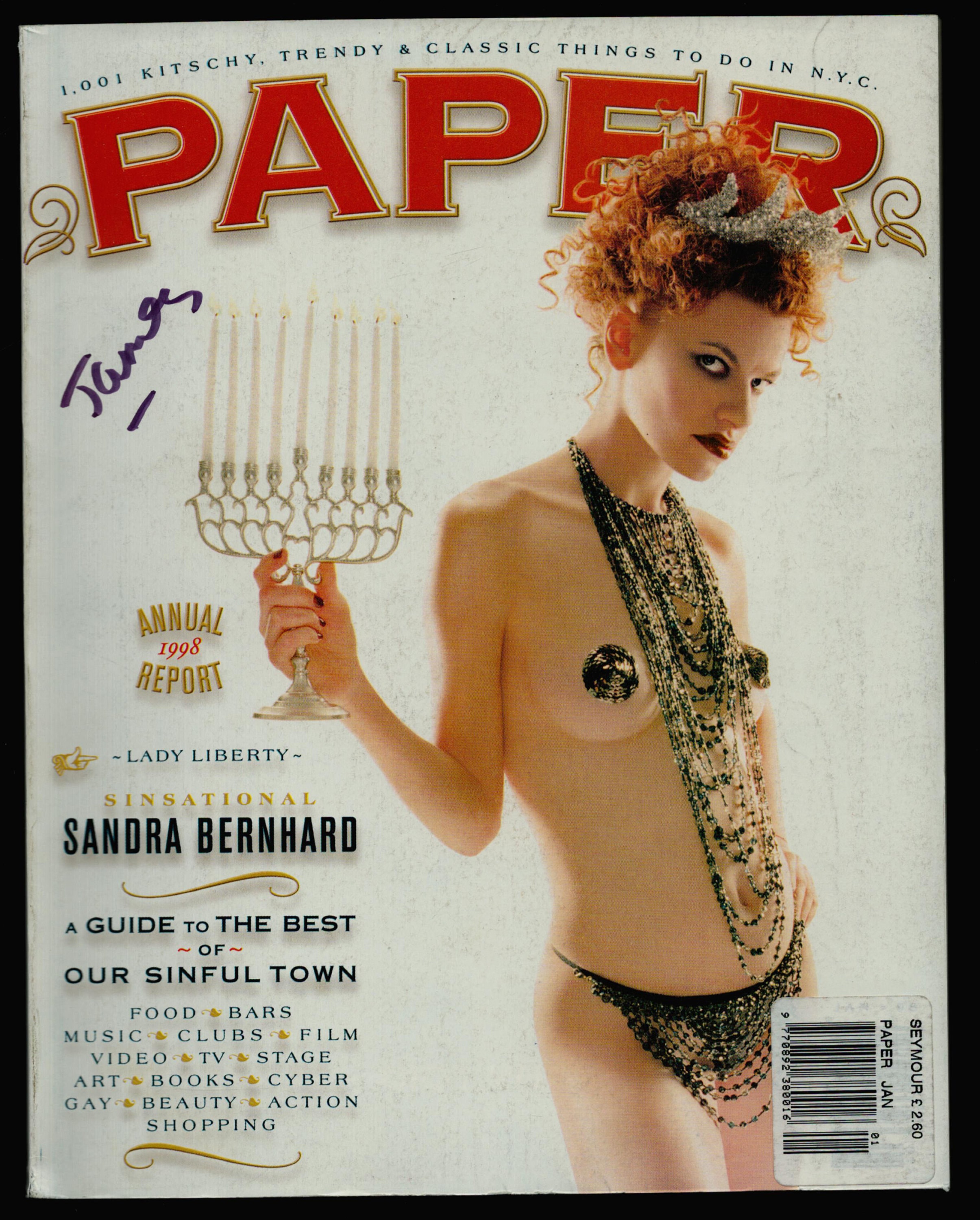 sandra bernhard nude